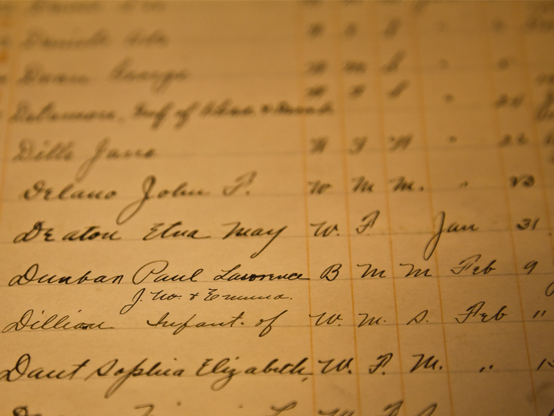 Paul Laurence Dunbar's death record