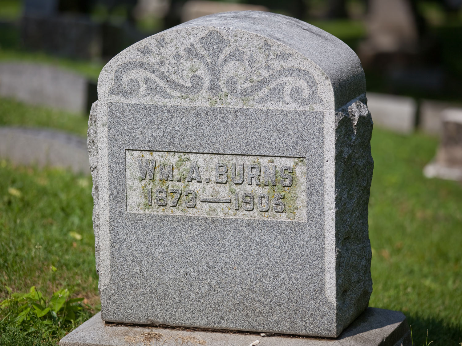 Grave of Dr. Burns